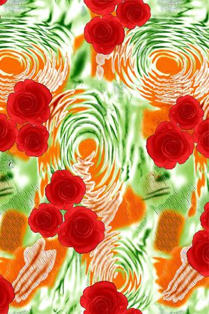 红花印花华亿平台图片