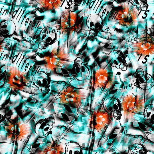 抽象印花华亿平台图片