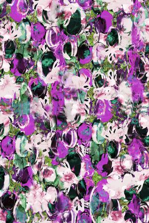 抽象印花华亿平台图片