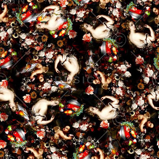 油画风格印花华亿平台图片