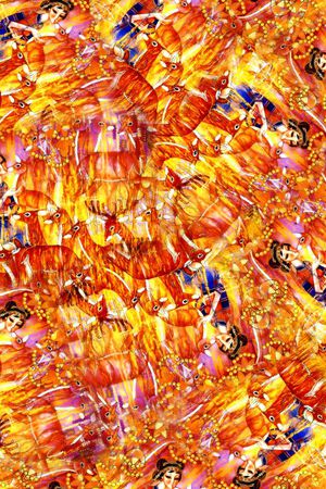 民族风印花华亿平台图片