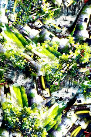 白墙印花华亿平台图片