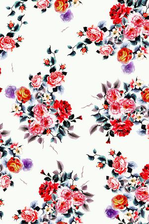 花朵印花华亿平台图片