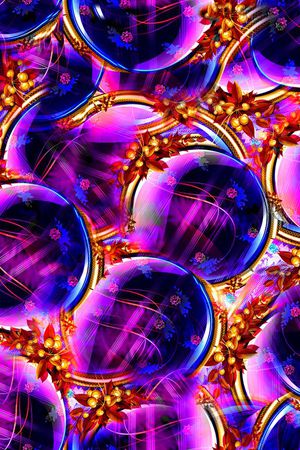 玻璃质感印花华亿平台图片