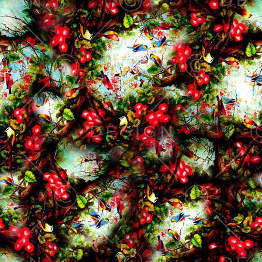 绚丽印花华亿平台图片