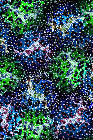 多色彩印花华亿平台图片