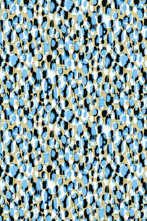 四方连续印花华亿平台图片