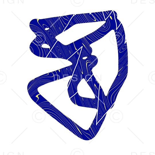 抽象印花华亿平台图片