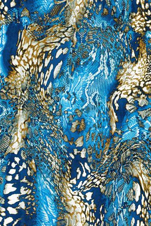 动物纹印花华亿平台图片