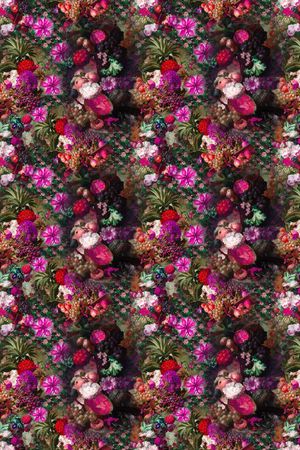 油画花卉印花华亿平台图片