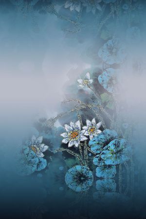 荷花印花华亿平台图片