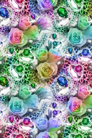 珠宝印花华亿平台图片