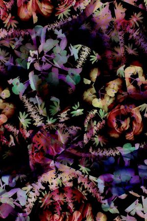 花剪影印花华亿平台图片