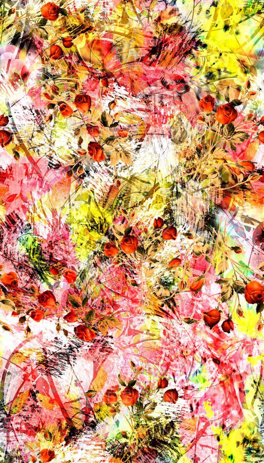 抽象印花华亿平台图片