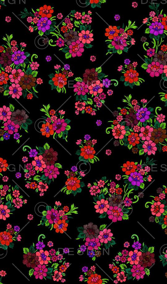 黑色衬底印花华亿平台图片