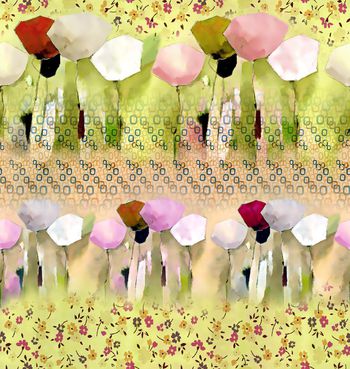 几何印花华亿平台图片