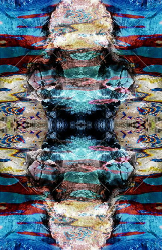 抽象印花华亿平台图片