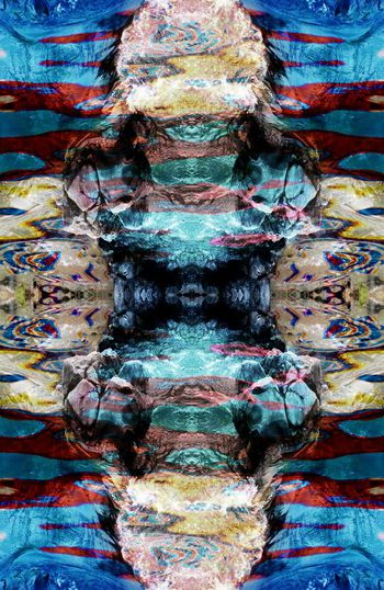 抽象印花华亿平台图片