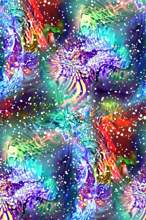 绚丽印花华亿平台图片