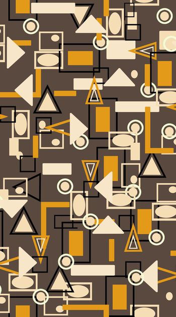 几何印花华亿平台图片