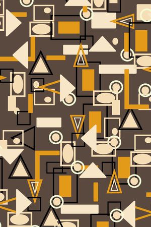 几何印花华亿平台图片