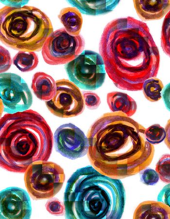 几何印花华亿平台图片