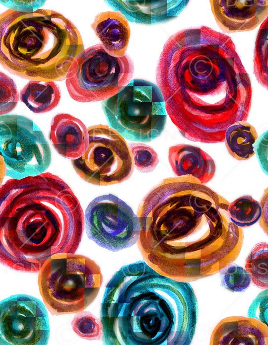 几何印花华亿平台图片