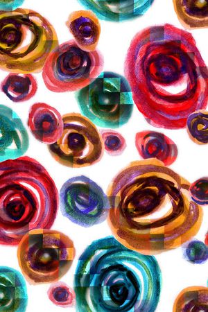 几何印花华亿平台图片