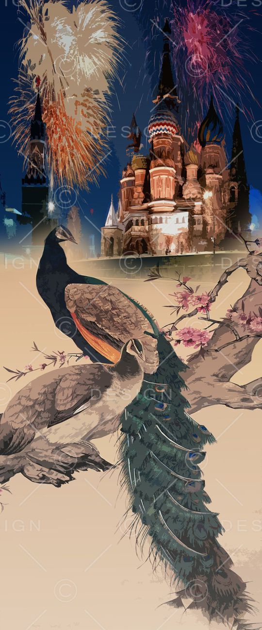 孔雀印花华亿平台图片