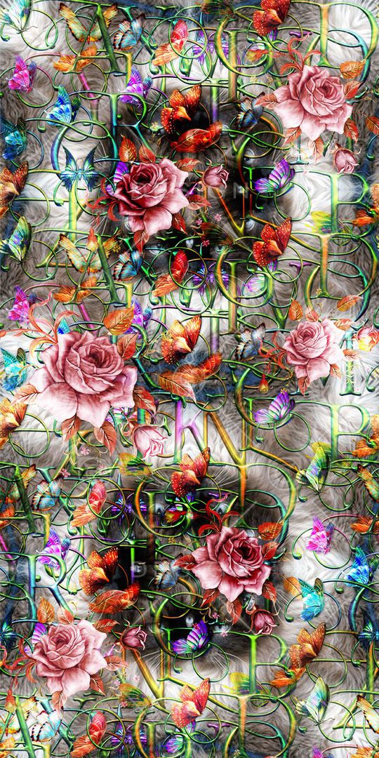 复古印花华亿平台图片