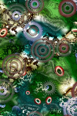 齿轮印花华亿平台图片