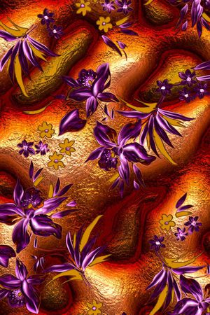 绚丽印花华亿平台图片