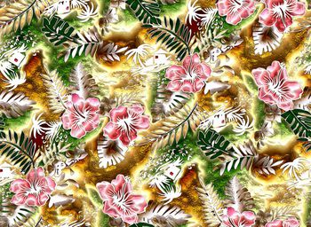 花朵印花华亿平台图片