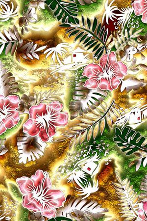 花朵印花华亿平台图片