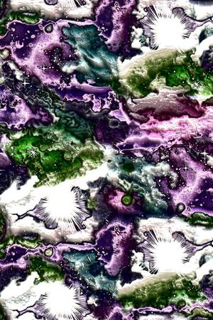 抽象印花华亿平台图片