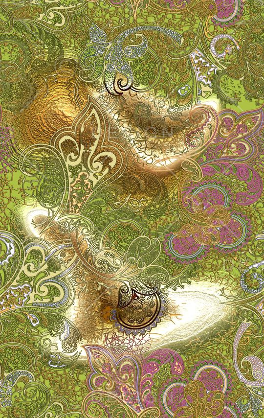 宫廷风印花华亿平台图片