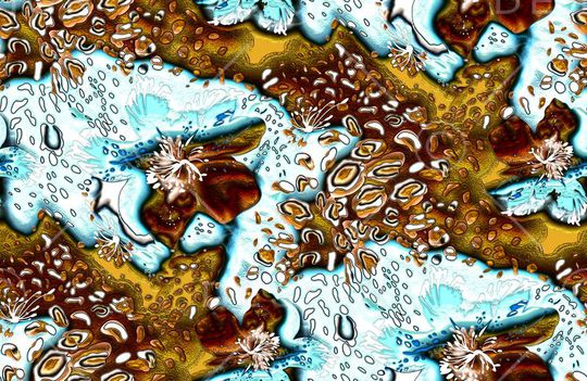 手绘印花华亿平台图片