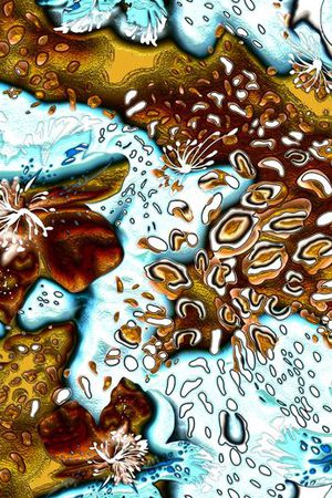 手绘印花华亿平台图片