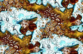 手绘印花华亿平台图片