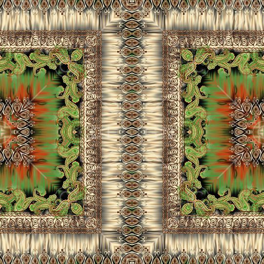 宫廷风印花华亿平台图片