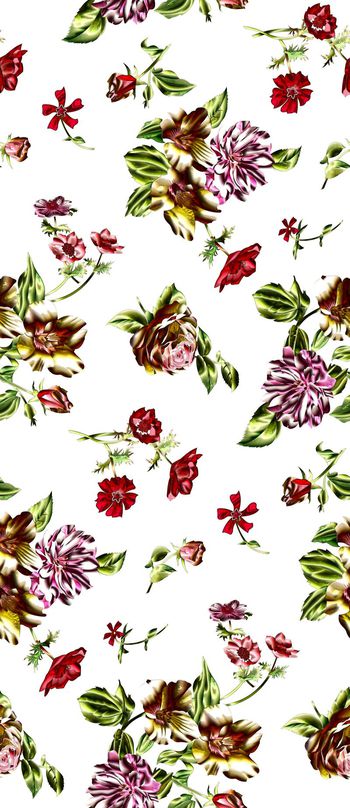 白色背景印花华亿平台图片