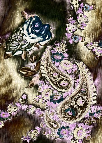 火腿纹印花华亿平台图片