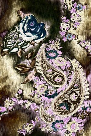 火腿纹印花华亿平台图片