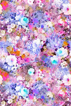 白色印花华亿平台图片