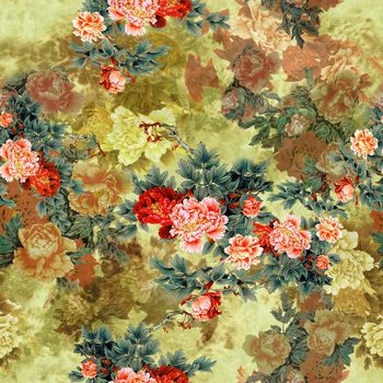 209177-国画工笔牡丹