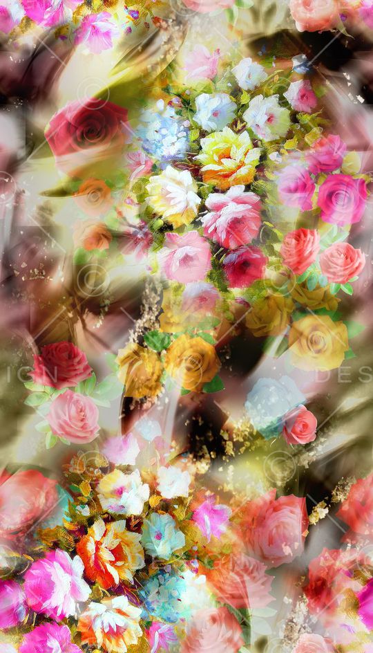 朦胧抽象背景印花华亿平台图片