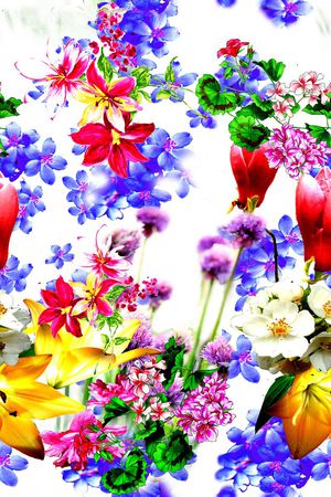 花朵印花华亿平台图片