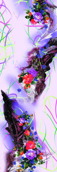 花朵印花华亿平台图片