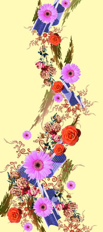 云彩印花华亿平台图片