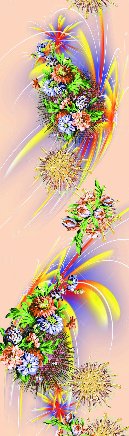 花朵印花华亿平台图片